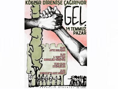 ODTÜDE KÖKLER DİRENİŞE ÇAĞIRIYOR GEL ETKİNLİĞİ