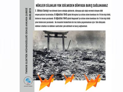 NÜKLEER SİLAHLAR YOKEDİLMEDEN DÜNYADA BARIŞ SAĞLANAMAZ