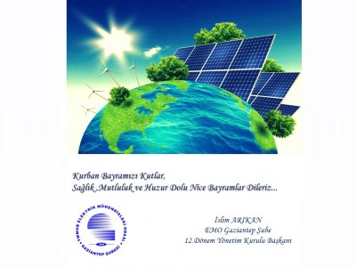 KURBAN BAYRAMINIZI KUTLAR; SAĞLIK, MUTLULUK VE HUZUR DOLU NİCE BAYRAMLAR DİLERİZ