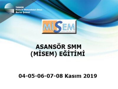ASANSÖR SMM EĞİTİMİ