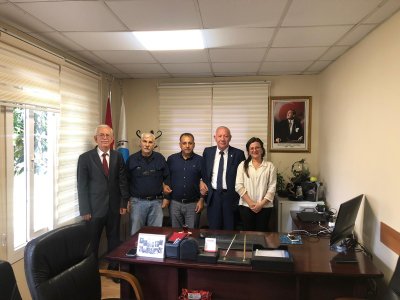 SEYFETTİN ATARA KUTLAMA ZİYARETİ