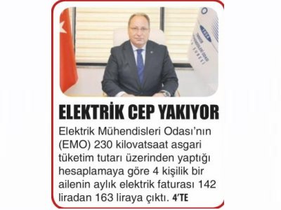 ELEKTRİK CEP YAKIYOR (ANTALYA GÜNDEM-03.10.2019)