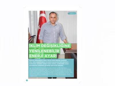 İKLİM DEĞİŞİKLİĞİNE YENİLENEBİLİR ENERJİ AYARI