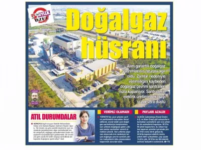 ENERJİDE DOĞALGAZ HÜSRANI (DOKUZ EYLÜL GAZETESİ)