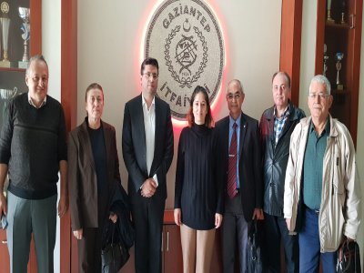 GAZİANTEP İTFAİYE DAİRE BAŞKANLIĞINA ZİYARET