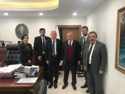 T.C. AİLE, ÇALIŞMA VE SOSYAL HİZMETLER BAKANLIĞINA ZİYARET