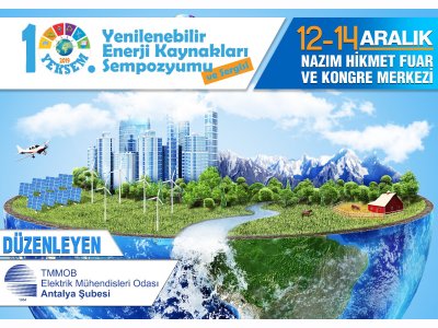 10.YENİLENEBİLİR ENERJİ KAYNAKLARI SEMPOZYUMU VE SERGİSİ-TANITIM VİDEOSU!
