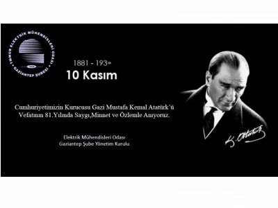 10 KASIM 1938 MUSTAFA KEMAL ATATÜRK` ÜN VEFATI