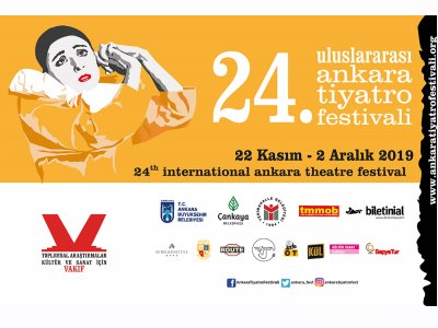 24. ULUSLARARASI ANKARA TİYATRO FESTİVALİ BAŞLIYOR