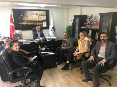 TMMOB 12. ENERJİ SEMPOZYUMUNUN TANITIMI İÇİN KURUM ZİYARETLERİ DÜZENLENİYOR..