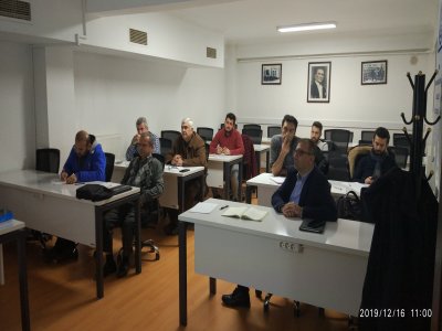 GÜNEŞ ENERJİ SİSTEMLERİ TESİSATI EĞİTİMİ EMO DÜZCE TEMSİLCİLİĞİ`NDE YAPILDI.