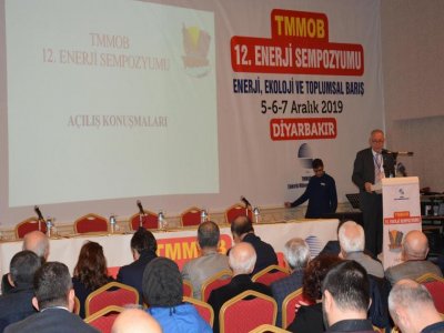 TMMOB 12. ENERJİ SEMPOZYUMU BAŞLADI