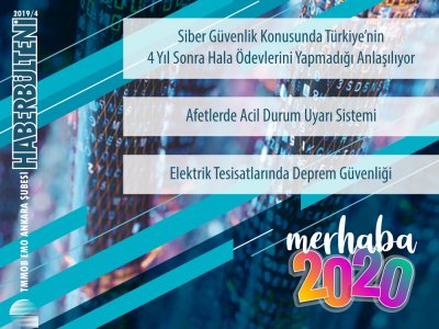 EMO ANKARA ŞUBESİ HABER BÜLTENİ 2019/4 ÇIKTI