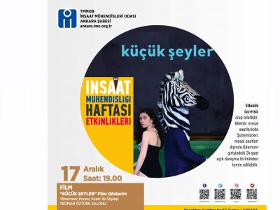 İMODA KÜÇÜK ŞEYLER FİLM GÖSTERİMİ YAPILACAK