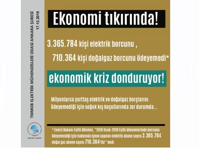 EKONOMİK KRİZ DONDURUYOR!