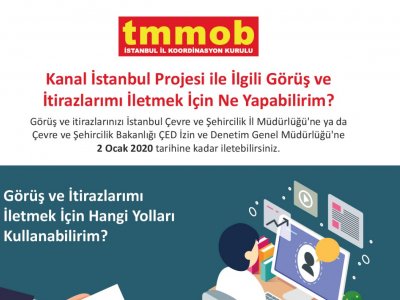 KANAL İSTANBUL ÇED RAPORUNA İTİRAZ DİLEKÇESİ