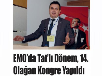 EMO`DA TATLI DÖNEM, 14 OLAĞAN KONGRE YAPILDI (KAKTÜS GAZETESİ - 17.01.2020)