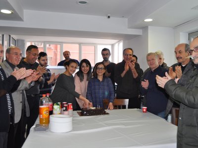 ŞUBEMİZ 43. KURULUŞ GÜNÜ ÜYELERİMİZ İLE BİRLİKTE KUTLANDI