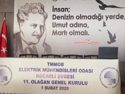 EMO KOCAELİ ŞUBESİ GENEL KURULUNA KATILDIK.
