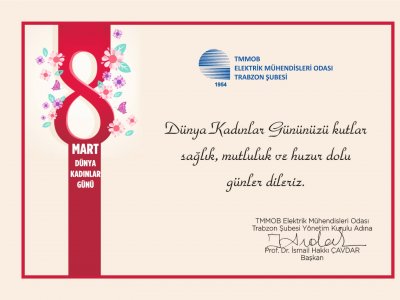 8 MART DÜNYA KADINLAR GÜNÜ