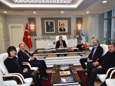 ORTAHİSAR BELEDİYE BAŞKANI ZİYARET