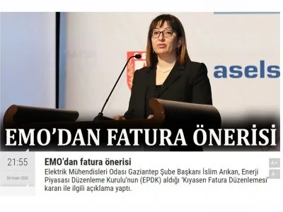 ELEKTRİK FATURALARINDA ÖNERİ
