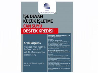 HALKBANKTAN EMO ÜYELERİNE DESTEK KREDİSİ