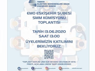 EMO ESKİŞEHİR ŞUBESİ SMM KOMİSYONU TOPLANTISI