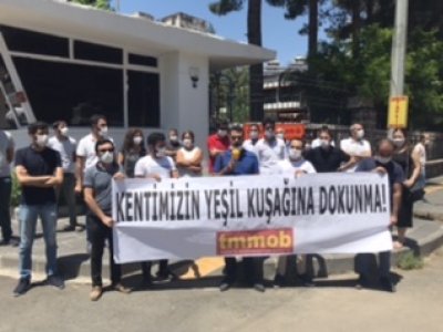 KENTİMİZİ RANT, TALAN VE YIKIM POLİTİKALARINIZA ALET ETMEYECEĞİZ.