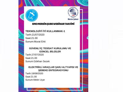 YENİ BİR WEBİNAR EĞİTİMİ DAHA GÜNDEMDE