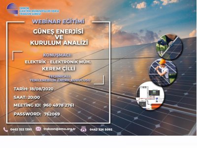 WEBİNAR EĞİTİMİ