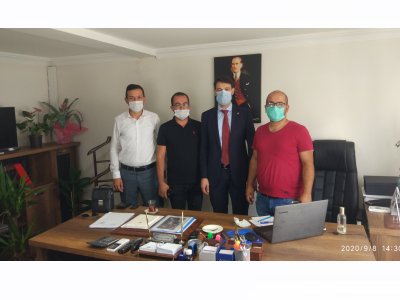 EMO DÜZCE TEMSİLCİLİGİ TARAFİNDAN GÜMÜŞOVA ORGANİZE SANAYİ BÖLGE MÜDÜRÜ ZİYARET EDİLDİ