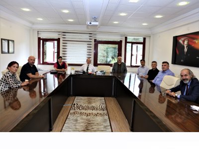 KARADENİZ TEKNİK ÜNİVERSİTESİ REKTÖRÜ SAYIN PROF. DR. HAMDULLAH ÇUVALCI İL KOORDİNASYON KURULU TARAFINDAN MAKAMINDA ZİYARET EDİLDİ.