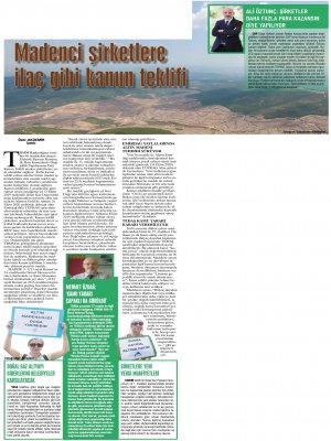 MADENCİ ŞİRKETLERE İLAÇ GİBİ KANUN TEKLİFİ (EVRENSEL)