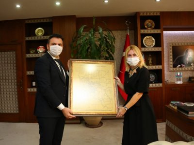 AKDENİZ ÜNİVERSİTESİ REKTÖRLÜĞÜNE ZİYARET