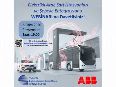 TEKNİK SEMİNER: `ELEKTRİKLİ ARAÇLAR ŞARJ ALTYAPISI VE ŞEBEKE ENTEGRASYONU`