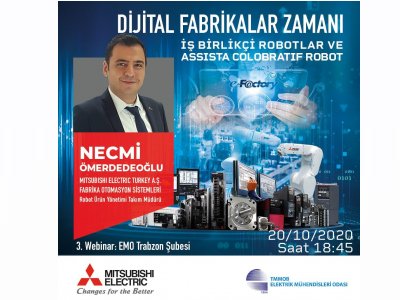 WEBINAR:``İŞ BİRLİKÇİ ROBOTLAR VE ASSISTA COLOBRATİF ROBOT ``