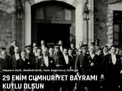29 EKİM CUMHURİYET BAYRAMI KUTLU OLSUN