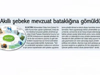 AKILLI ŞEBEKE MEVZUAT BATAKLIĞINA GÖMÜLDÜ (9 EYLÜL)