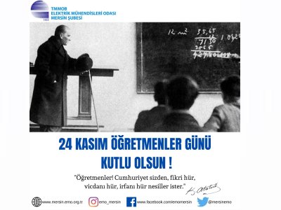 TÜM ÖĞRETMENLERİMİZİN ÖĞRETMENLER GÜNÜ KUTLU OLSUN