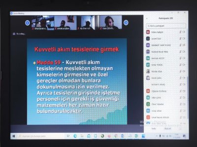 MİSEM KAPSAMINDA YG TESİSLERİNDE İŞLETME SORUMLULUĞU EĞİTİMİ DÜZENLENİYOR