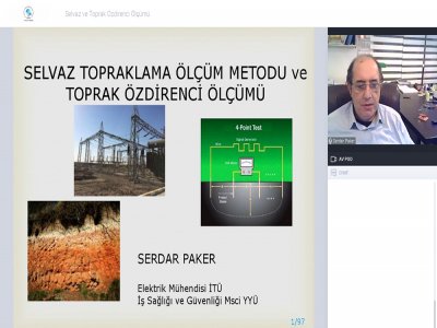 SELVAZ VE TOPRAK ÖZDİRENCİ ÖLÇÜMÜ BAŞLIKLI WEBINAR DÜZENLENDİ