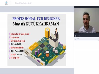 ELEKTRONİK ÜRÜN GELİŞİM SÜRECİ BAŞLIKLI WEBINAR DÜZENLENDİ