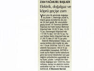 ZAM YAĞMURU BAŞLADI (CUMHURİYET)