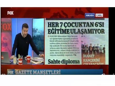 FOX TV- ÇALAR SAAT HAFTA SONU