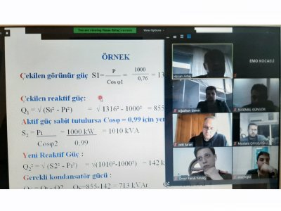 ELEKTRİK SMM EĞİTİMİ DÜZENLEDİ