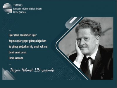 NAZIM HİKMET 119 YAŞINDA...
