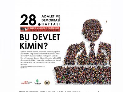 28. ADALET VE DEMOKRASİ HAFTASI