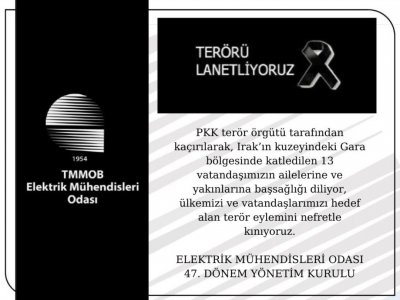 TERÖRÜ LANETLİYORUZ