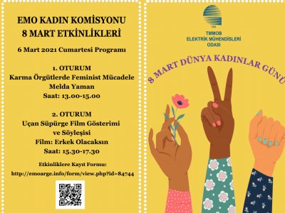 EMO KADIN KOMİSYONU 8 MART ETKİNLİKLERİ